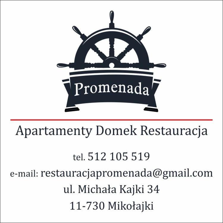 Promenada Apartamenty I Domek Nad Jeziorem Mikołajki 外观 照片